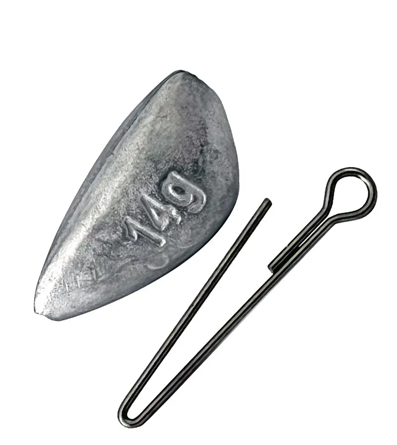 TAKEDO 1BOX FD06 Metall Angeln Sinker 3,5G-14G Blei Einsatz Anhänger Angeln Gewicht Sinker Angeln Zubehör alle Für Angeln – Detail 9