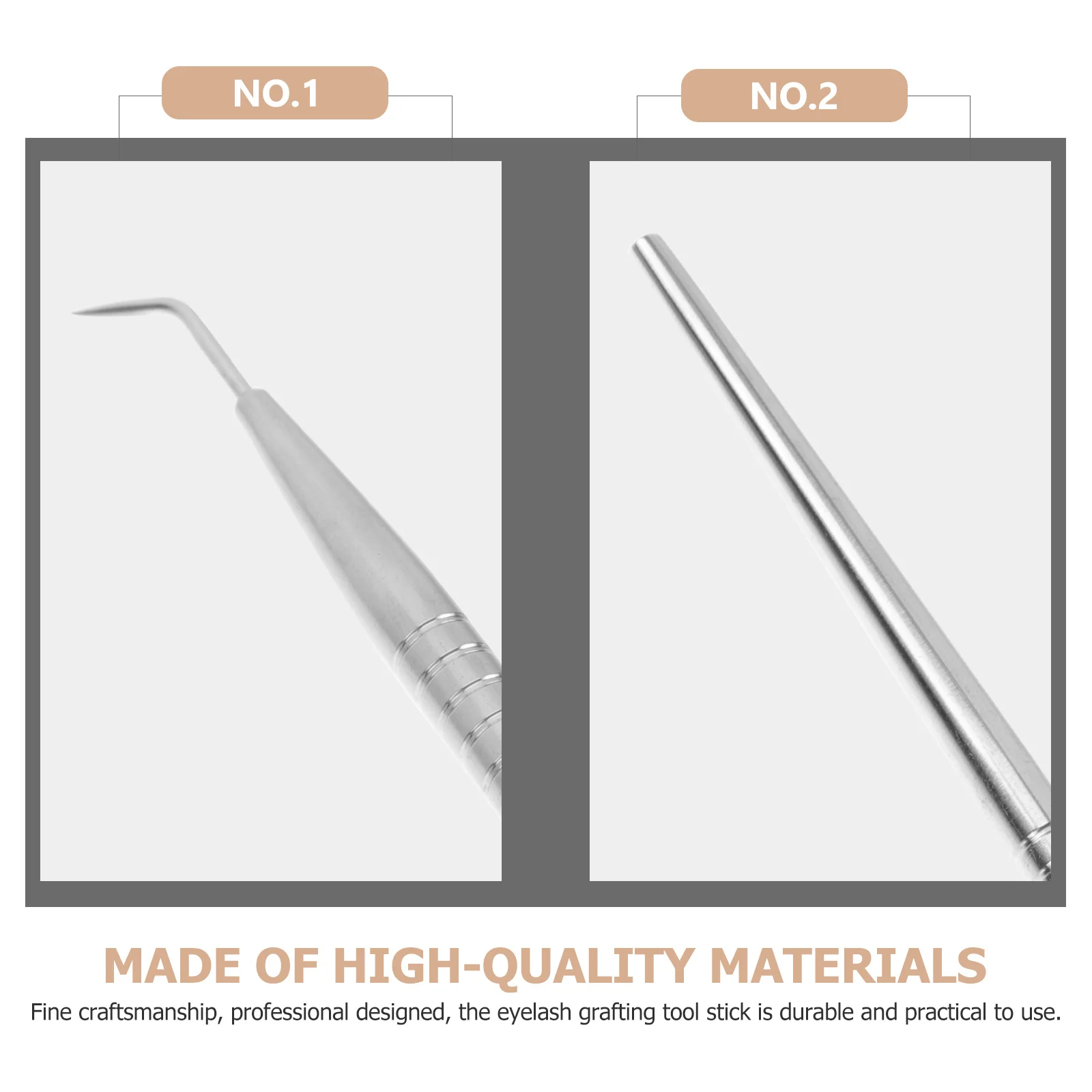 1 szt. Narzędzie do trwałej ondulacji rzęs, precyzyjne wykonanie, pomocnik do rzęs, antypoślizgowy uchwyt, narzędzie do przedłużania rzęs do salonu