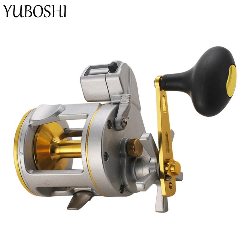 

YUBOSHI Brand New Professional Drum Fishing Wheel High Quality Alloy Feet Seat Freshwater Fishing Reel Tackle