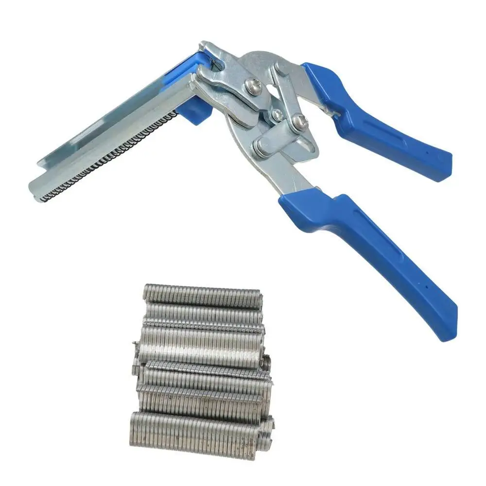 المضادة للانزلاق مقبض خنزير حلقة ذو طيات أداة مريحة وسريعة متعددة الوظائف 600 قطعة M مقاطع ستابلز المحمولة توفير الوقت والجهد