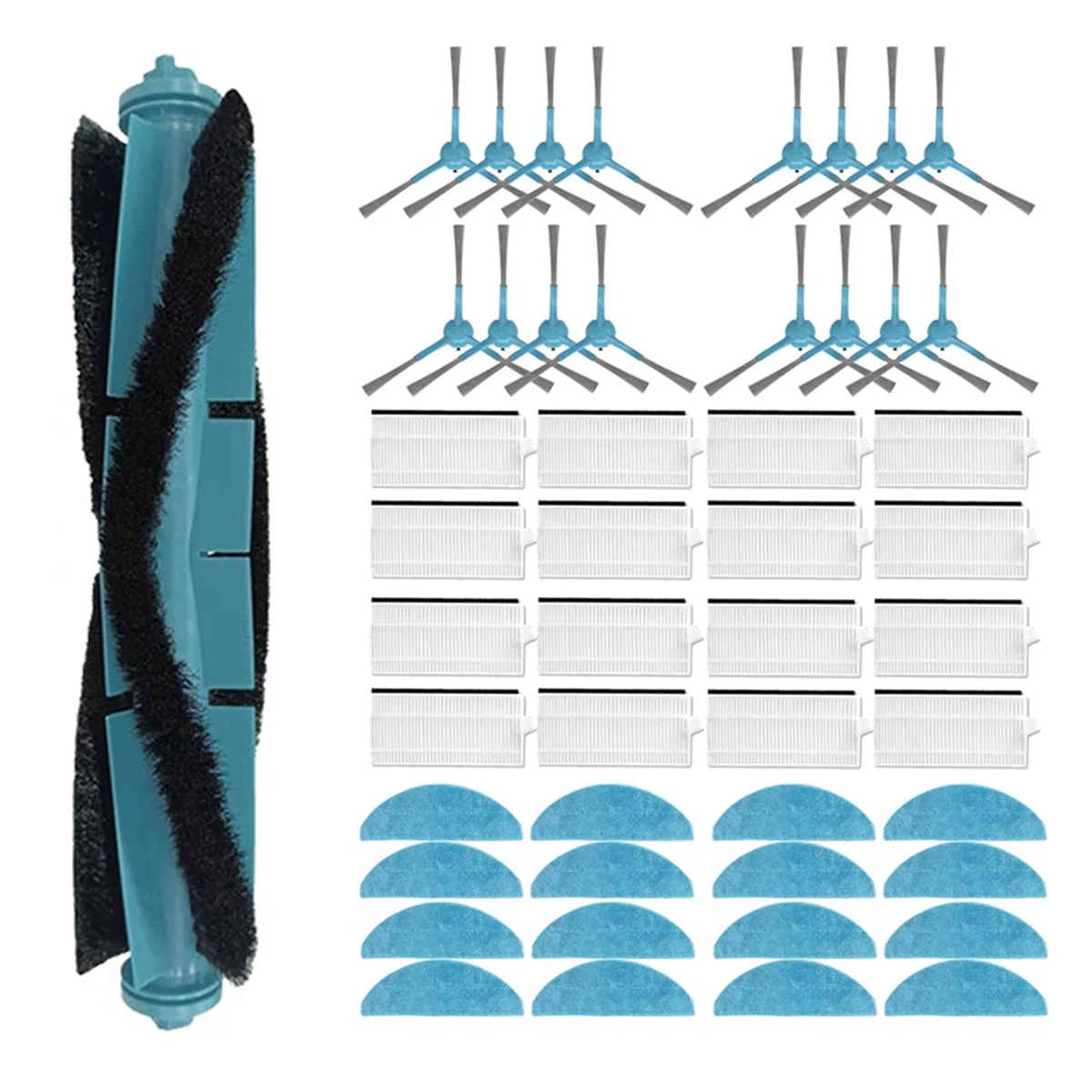 

For 7490 Immortal Series / 8290 Immortal Series Main Side Brush Hepa Filter Mop Cloth Rag Accessories Parts