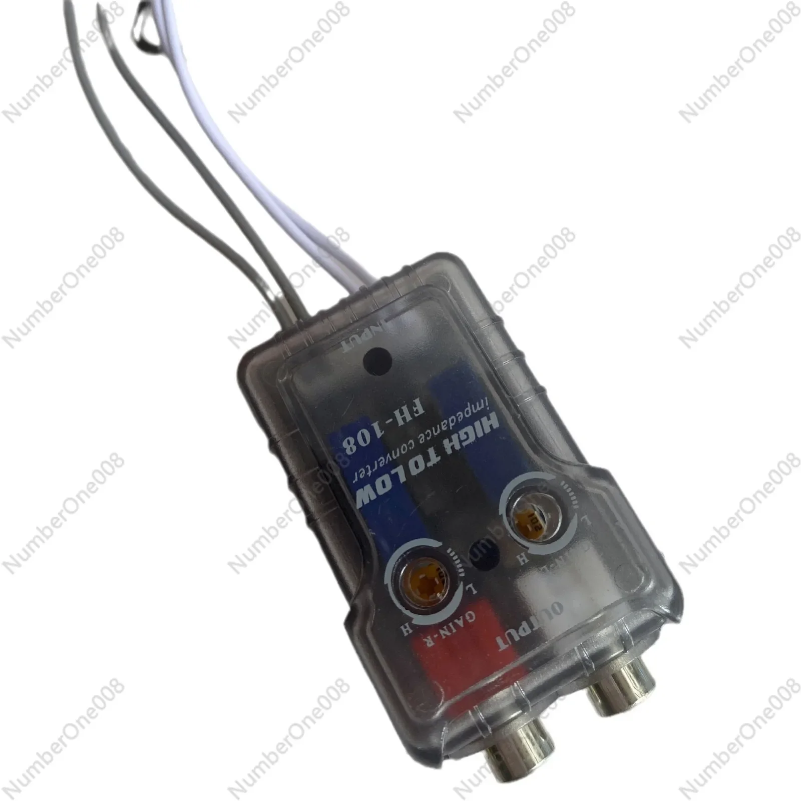 

Новый низкочастотный преобразователь с функцией задержки, усилитель мощности, сабвуфер, автомобильная аудиосистема FH-108/FH128, высокий в низкий