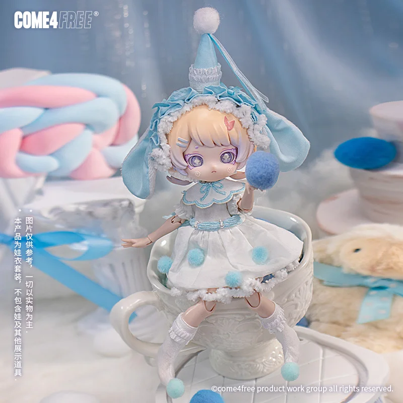 

Only Clothes Bjd Baby Clothes Fairy Tale Series Clear Sky Sleep Baby Clothes Skirt Doll Clothes Dress Up Set Girl'S Surprise Gif