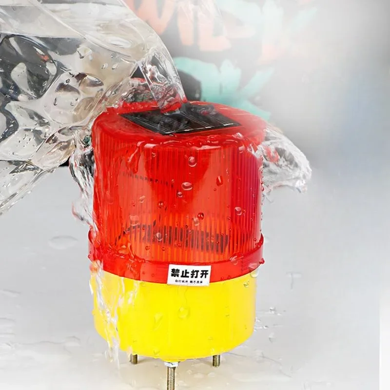 Auto, Verkehr, Bau, Kran, Außenbereich, Straße, Straßensperre, blinkend, Solarwarnlicht, Signallicht, Magnetlicht