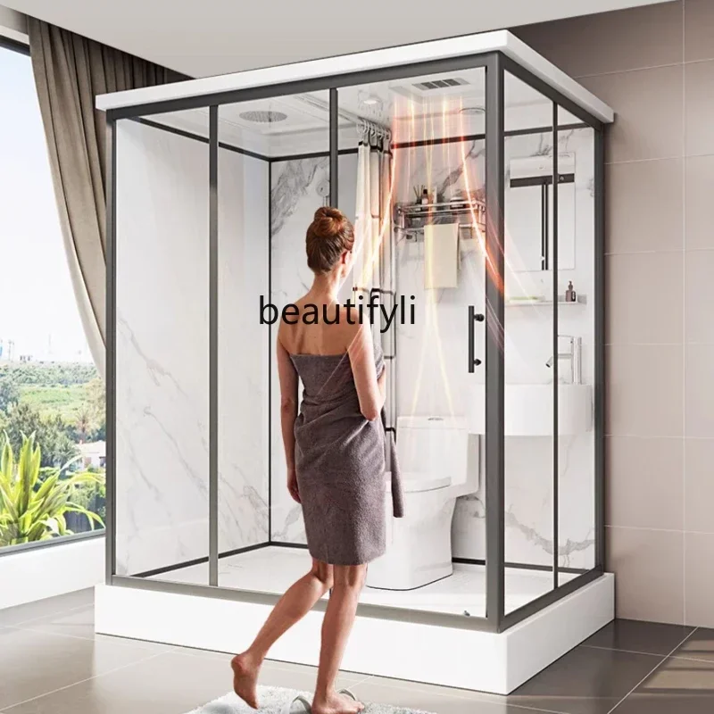 NQ Shower room integrated household mobile bathroom bathroom bathroom partition indoor bath