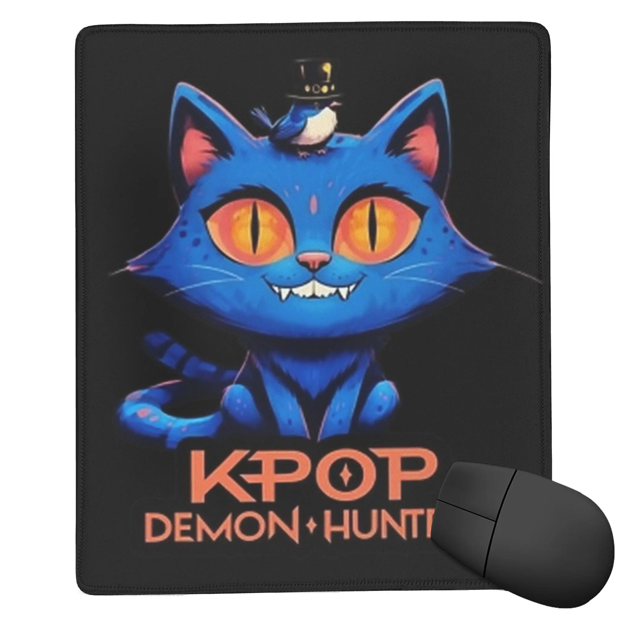 

K-Pop Demon Hunters Derpy & Sussy Gaming Mouse Pad Office Carpet Anti-slip Natural Rubber Mousepad for Gamers