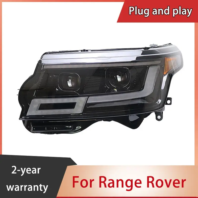 Car Stlying For Land Rover Range Rover Vogue L405 Headlights 2018-2022 Full LED Car Head Lamp Dynamic turn signal Front light