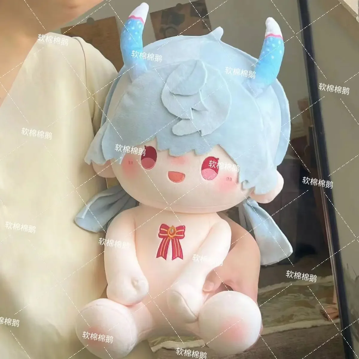 

Anime Genshin Impact Sigewinne Game Cosplay Plush Stuffed Cotton Cute Body Doll Cosplay Dress Up Toys 40CM Plushie Birthday Gift