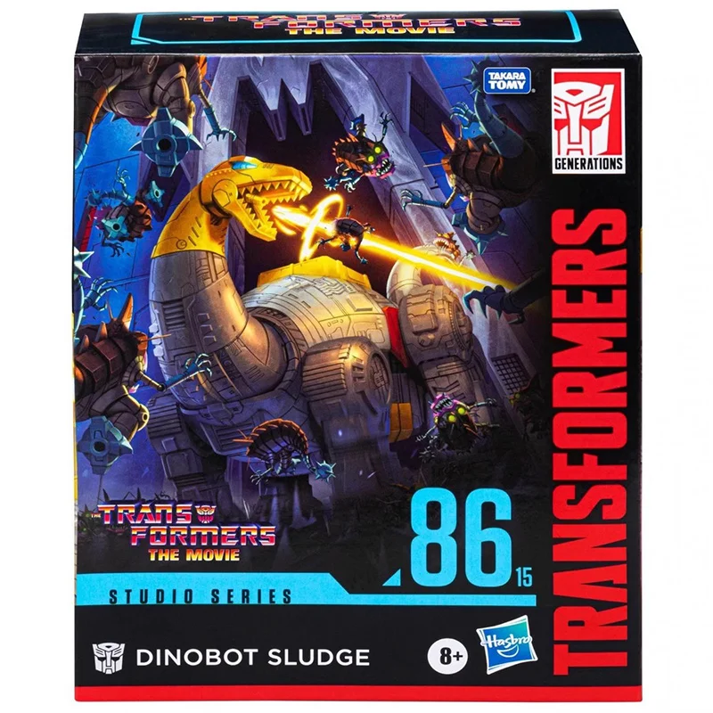 Hasbro Transformers Studio Series Ss86-15 Dinobot Sludge Leader Class Original Action Figure Model Children Toy Gift Collection