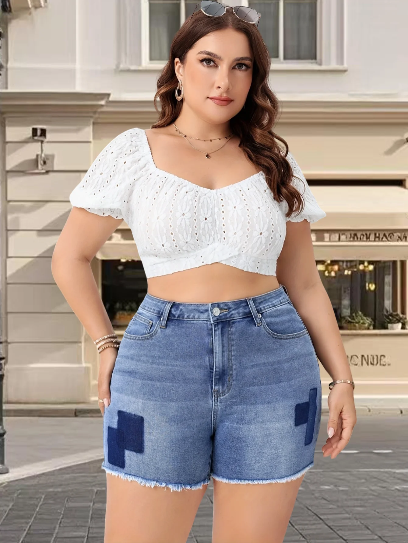 

DenimColab 2026 Women‘s Skinny Denim Shorts Fashion Ripped Short High-waisted Pants Ladies Solid Street style Holes Denim Shorts