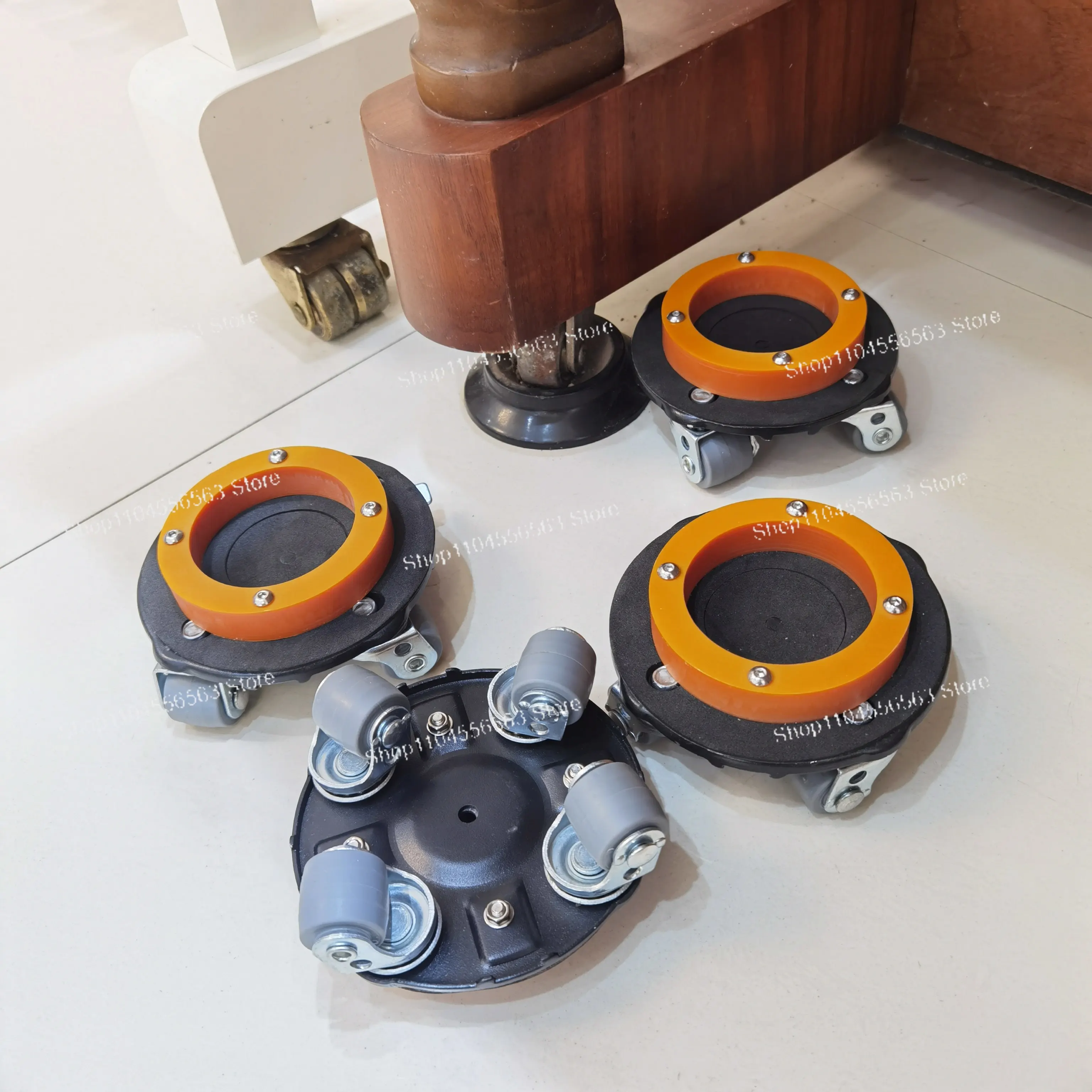 

Rubber silent swivel wheels, suitable for fixing base, piano cabinets, desks and chairs