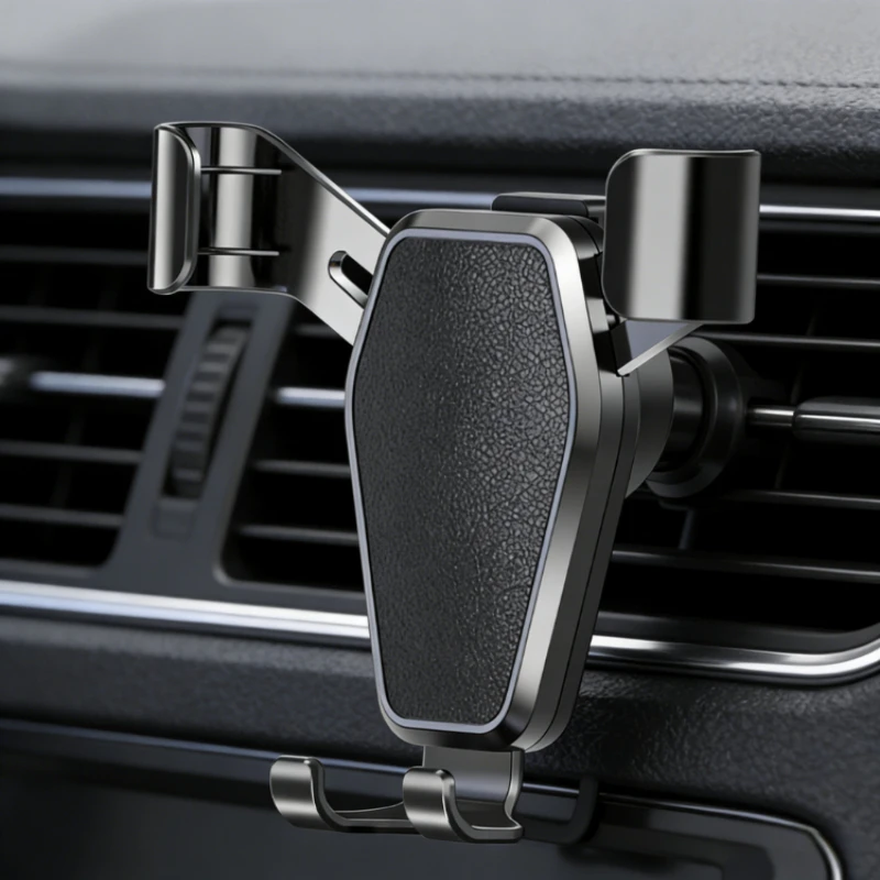 

Новый автомобильный держатель для телефона, автоматический многофункциональный гравитационный держатель для телефона на воздуховод, универсальный держатель для мобильного телефона