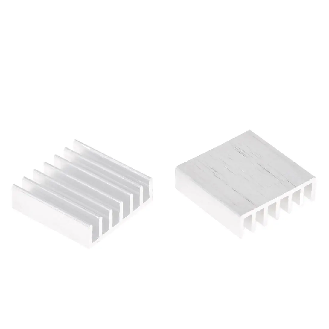 Disipador de calor de aluminio para IC MOSFET SCR, 10 piezas, 20mm x 20mm x 6mm