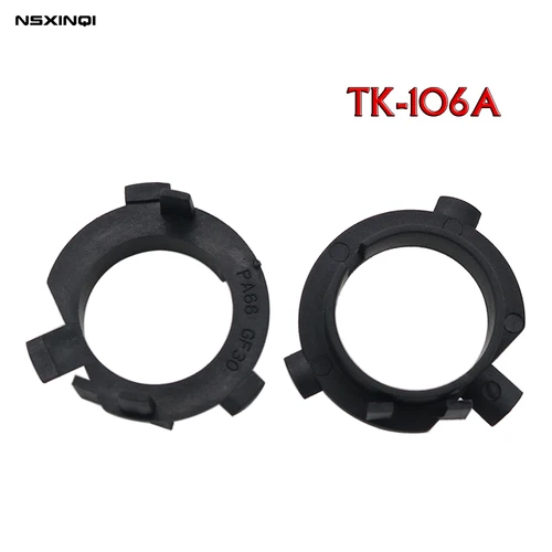 2 uds H7 LED bombilla de faro de coche soporte adaptador enchufe para Hyundai Nissan KIA Volkswagen TK-106A