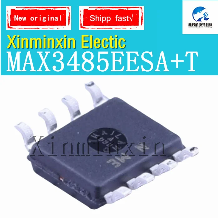 1PCS/LOT MAX3485EESA+T MAX3485 EESA 8SOIC SOP-8 IC Chip 100% New  Original In Stock