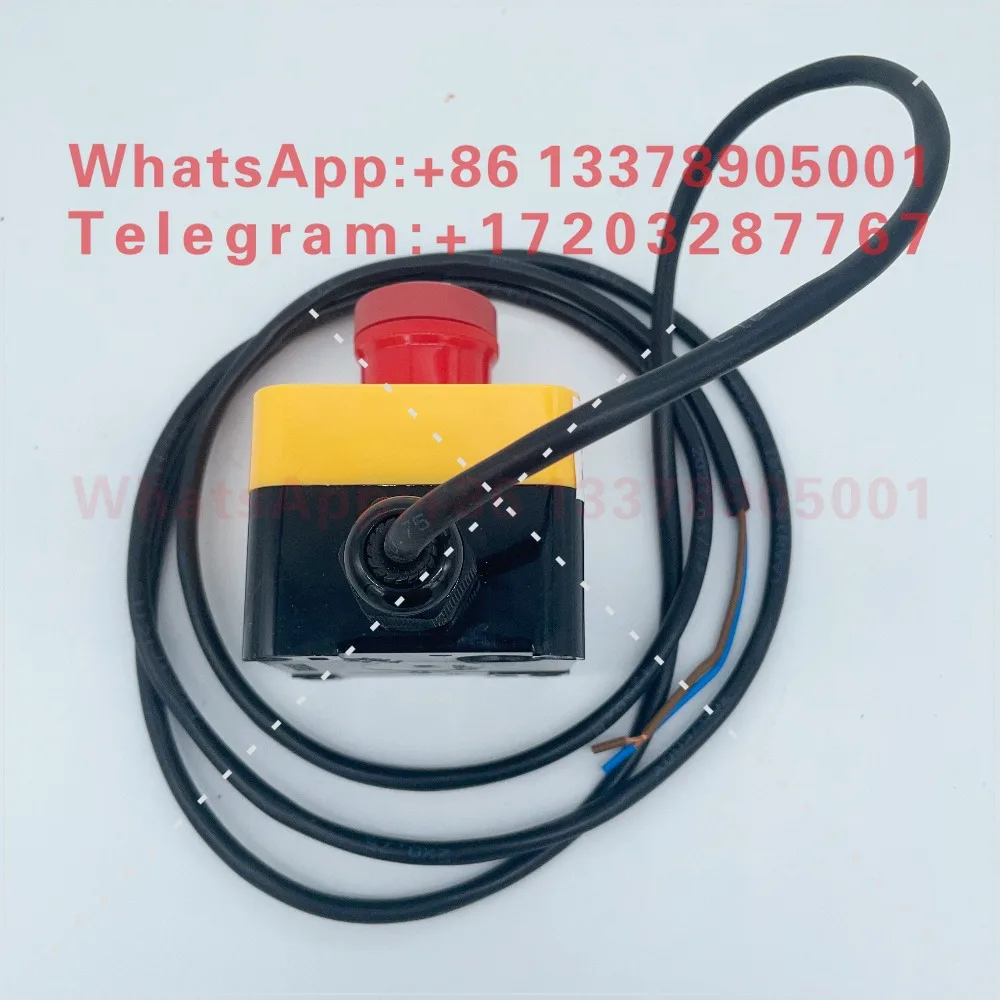 Original elevator with line emergency stop switch box/shaft with bottom box emergency stop switch/drawing number 13504622-A