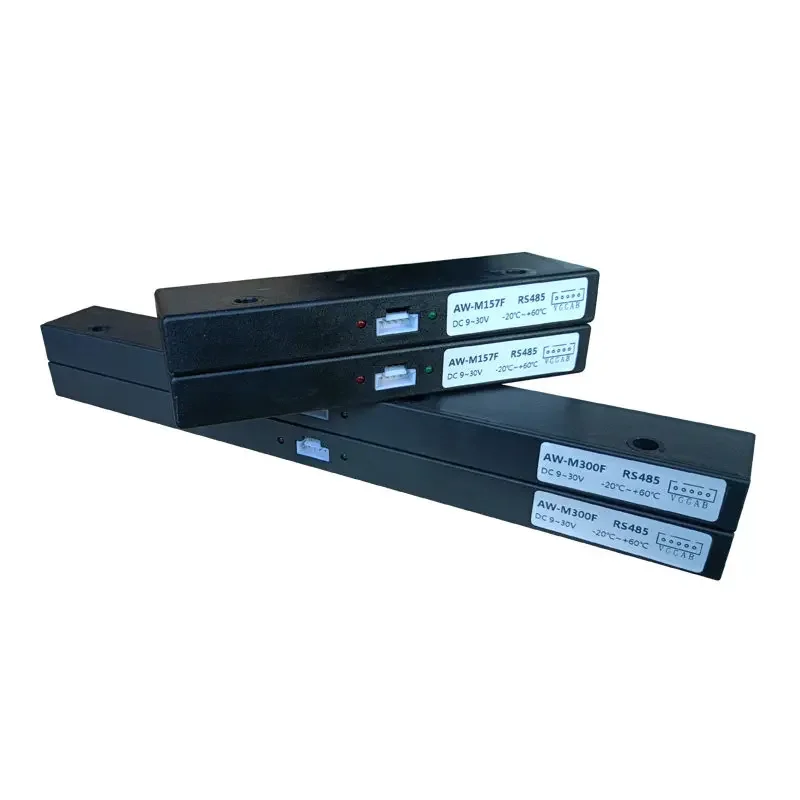 Agv magnetic navigation: high-precision magnetic sensor, n/s pole split, 16/30 bit, rs485 modbus