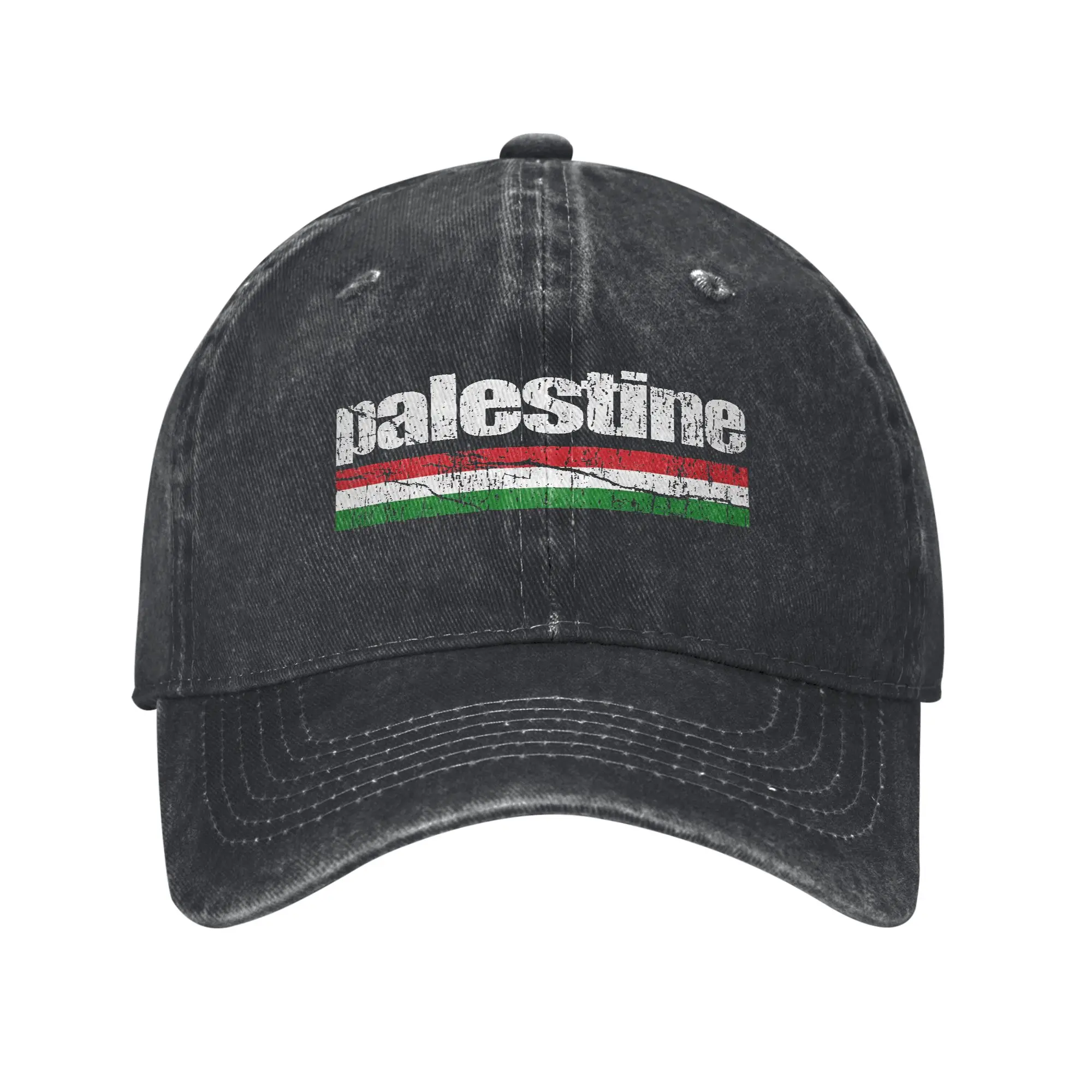 Gorra de Béisbol Palestina Caligrafía Árabe Sol para Hombre y Mujer, Gorras de Hip Hop Lavadas, Gran Oferta, Gorras de Béisbol de Caza R