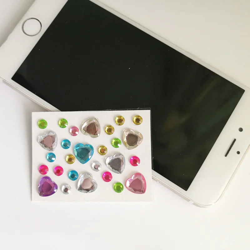 Высококачественная разноцветная акриловая наклейка Mantianxing со стразами, детские украшения «сделай сам», аксессуары, 1 шт. Высококачественная разноцветная акриловая наклейка Mantianxing со стразами, детские украшения «сделай сам», аксессуары, 1 шт.
