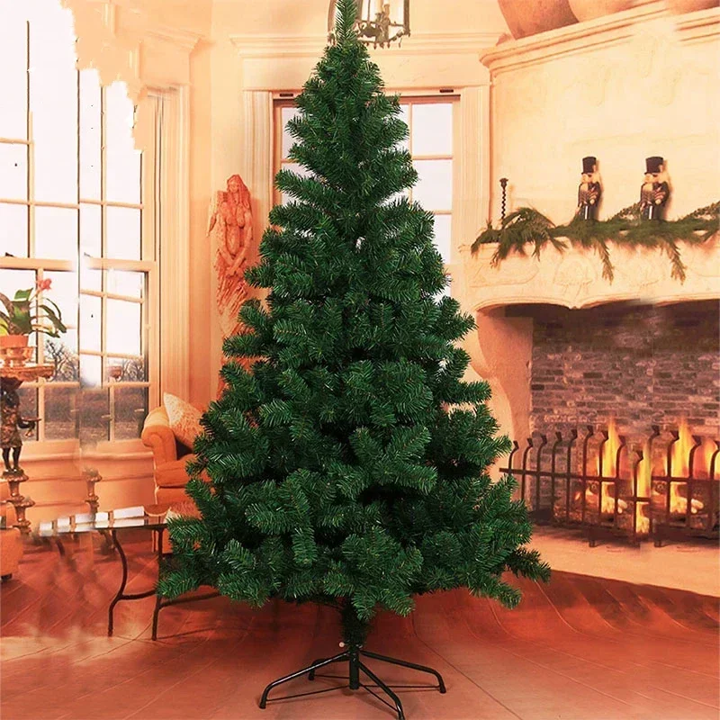 

Artificial Christmas Tree Encrypted PVC Fir Decorative Tree Indoor and Outdoor Christmas Atmosphere Decoration Pieces 90cm-300cm