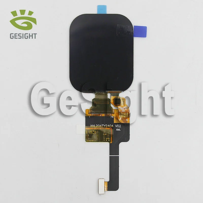 2.04 Inch OLED Display 368X448 Resolution QSPI AMOLED Screen For Smart Watch