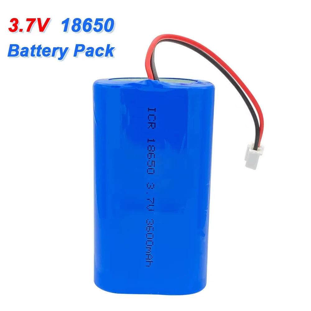 3.7 V 18650 lithium battery 3600/5200mAh Rechargeable battery pack megaphone speaker protection board