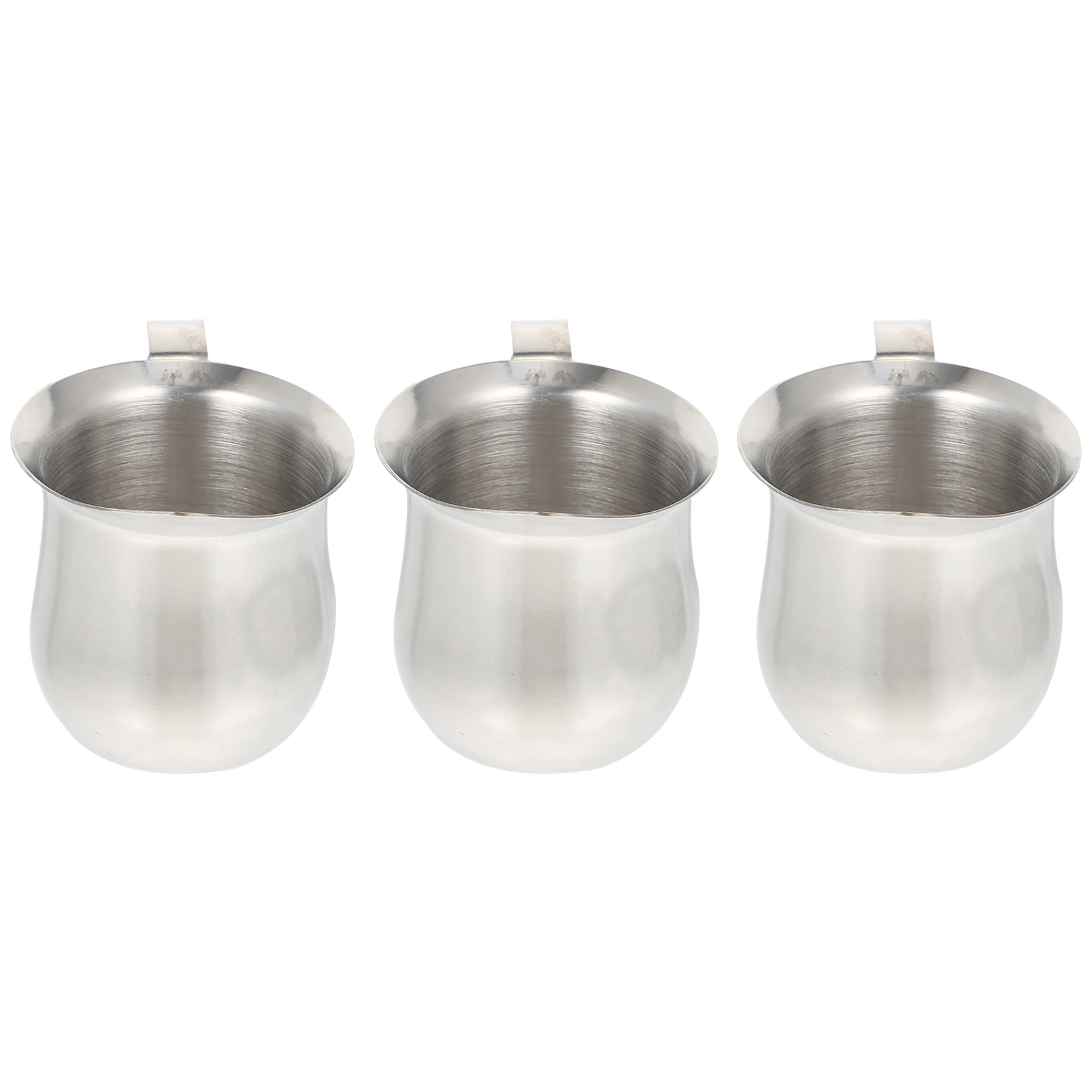 

Stainless Steel Cup Practical Practical Stainless Steel Cup Sauce Holder Coffee Frothing Pitcher Kitchen Supply Easy Clean Multi