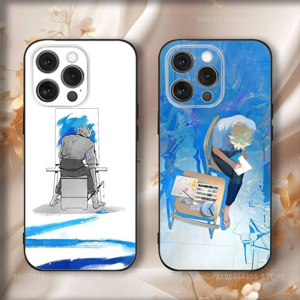 

Y-Yatoras Anime Y-Yaguchi Phone Case For iPhone 17,16,15,14,13,12,11,Pro,Max,Plus,Air,X,XS,XR,SE,8,7,Mini,Soft Black Funda