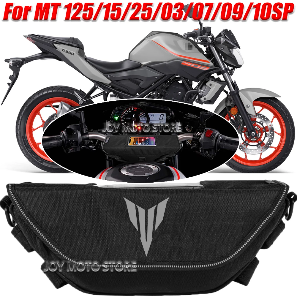 

For MT 125 15 25 03 07 09 10SP Motorcycle accessories tools bag Waterproof And Dustproof Convenient travel handlebar bag