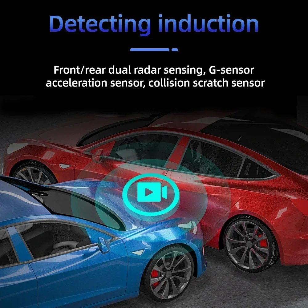 4G 자동차 대시 캠 4K 360도 GPS 24시간 주차 모니터 2 렌즈*HD 비디오 레코더 APP 제어 유선 도구 차량