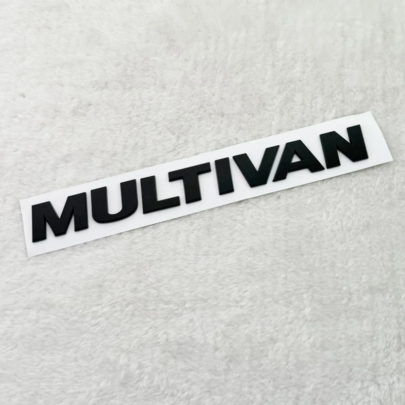 1 Uds 3D ABS de alta calidad para emblema de coche MULTIVAN guardabarros lateral trasero insignia del maletero pegatina estilo a