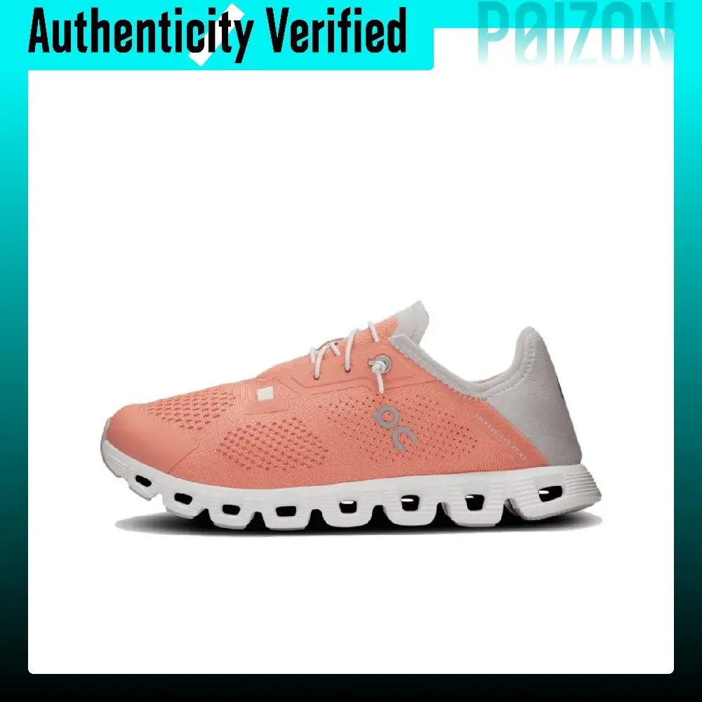 On Cloud 5 Non slip Lightweight Low top Casual Running Shoes Women's Flamingo Red 3WD10542823