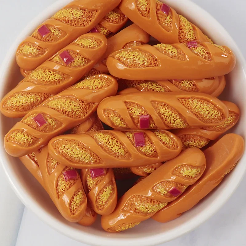 5pcs/50PCS Bionic Food Refrigerator DIY Resin Accessories Handmade Materials 3D Miniature Simulation Photos Home Decor
