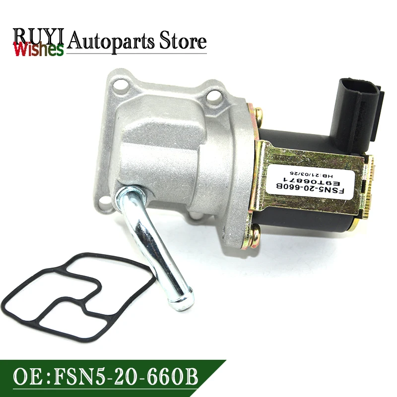 FSN5-20-660B FSN520660B New Idle Air Control Valve E9T06871 For Mazda 626 Protege ES DX LX 5 1999-2003