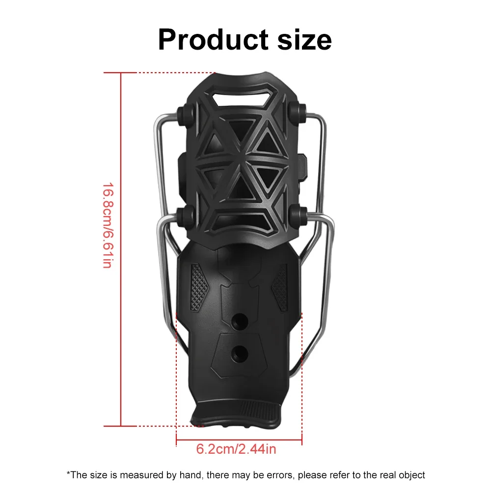 360° Rotation Bike Cup Holder Universal for MTB Road Cycling Motorcycle Motorbike Adjustable Handlebar Mount Water Bottle Cage image 6