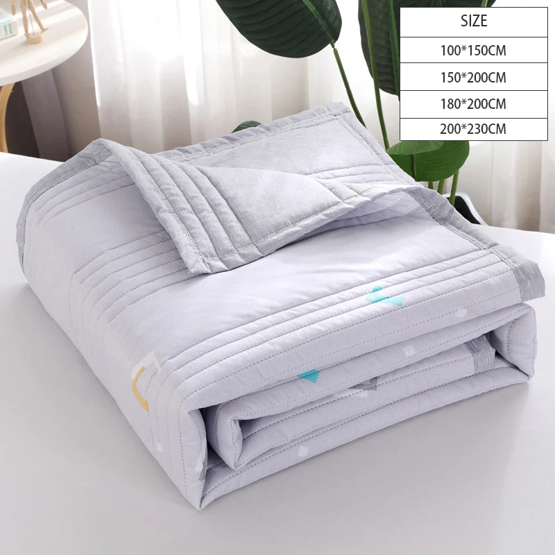 Summer Cotton Blanket Thin Comforter Quilts Children\'s King Quilt Patchwork Bedspread Luxury Bed Blanket 200x230cm Home Decor