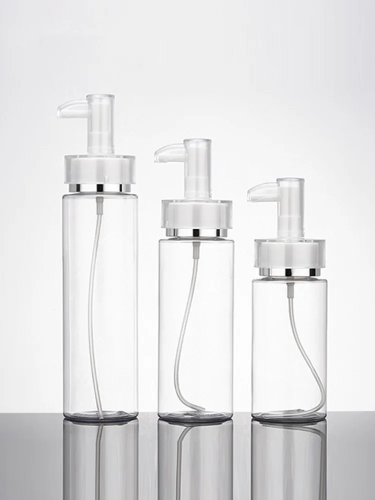 120ml 160ml 200ml Refillable Bottles Travel Transparent Plastic Perfume Atomizer Empty Spray Bottle Cosmetic Containers