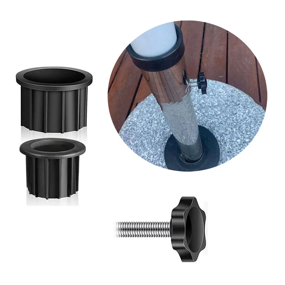 Umbrella Base Stand Hole Ring Plug Cover Cap Patio Parasol Replacement Parts Umbrella Stand Base Screw Swing Chair Repair Parts