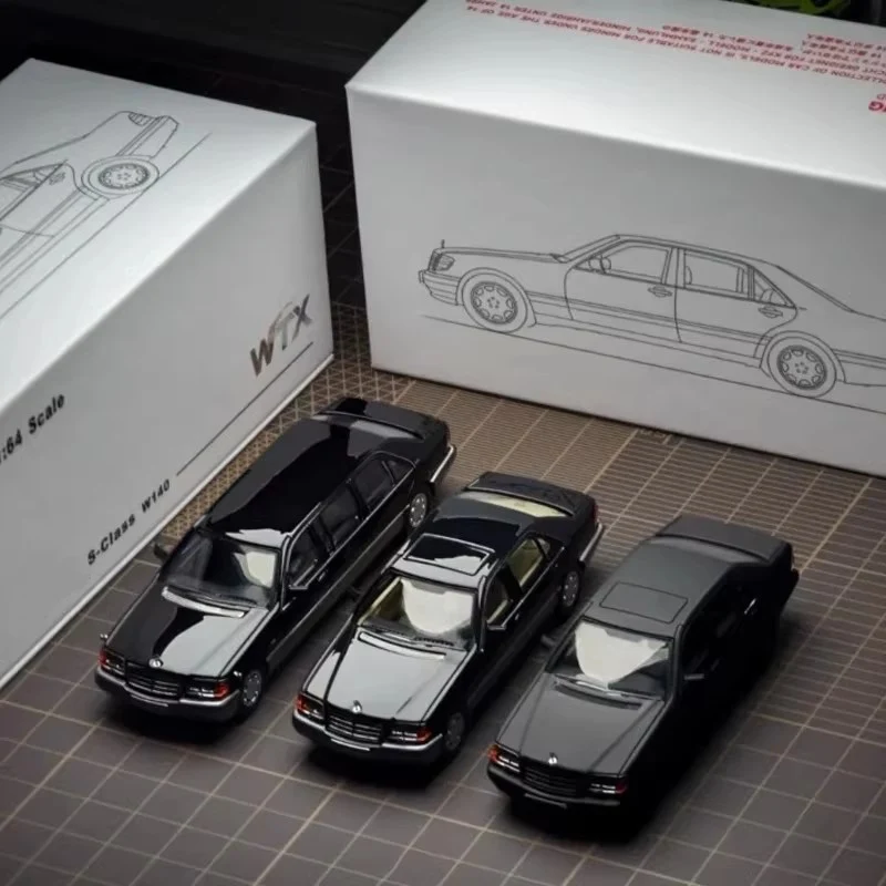 

1:64 Scale W140 600SEL Simulation Alloy Model Car Static Display Collectible Toy Gift Souvenir Decoration