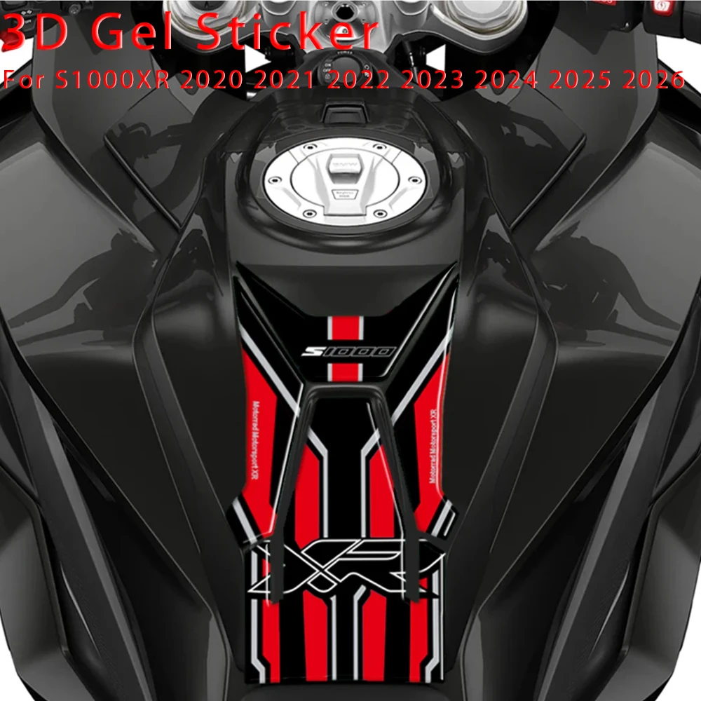 Motorcycle Tank Decal For XR S1000 S1000XR M1000XR 2020 2021 2022 2023 2024 2025 2026 3D Gel Paint Protection Sticker
