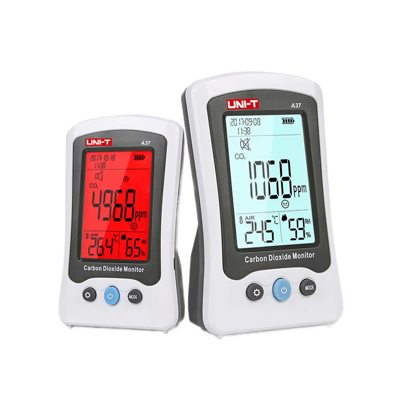 

UNI-T A37 Digital Carbon Dioxide Detector Laser Air Quality Monitor Monitoring Tester CO2 Meter Detection CO2 Detection