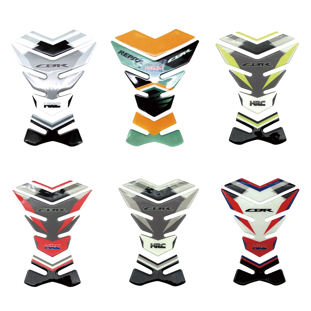 

Motorcycle Fuel Tank Pad Stickers 3D Protector Decorative Decals Parts For Honda CB190R CBR250RR/400 CBR 600RR 1000RR Repsol HRC