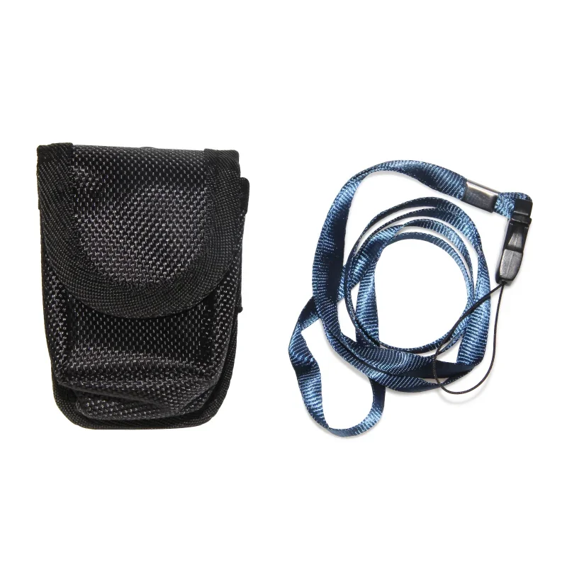 Black Scuba Diving  Safety Marker Buoy Mesh Pocket Lightweight Finger Reel Holder Bag