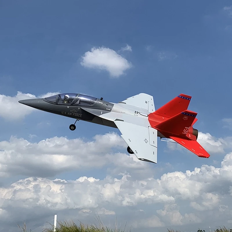 XFly 4CH T-7A Red Hawk 64mm EDF Jet Training Aircraft 4S Electric Ducted Model Airplane Fixed Wing Outdoor Simple EPO Airplane