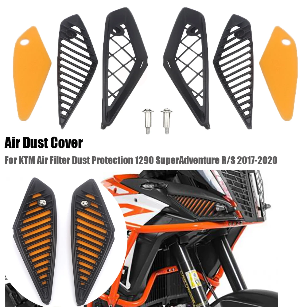 Air Filter Dust Protection For 1290 Super Adventure R S 17-20 1290 Super Adventure R / S 1290 ADV R/S