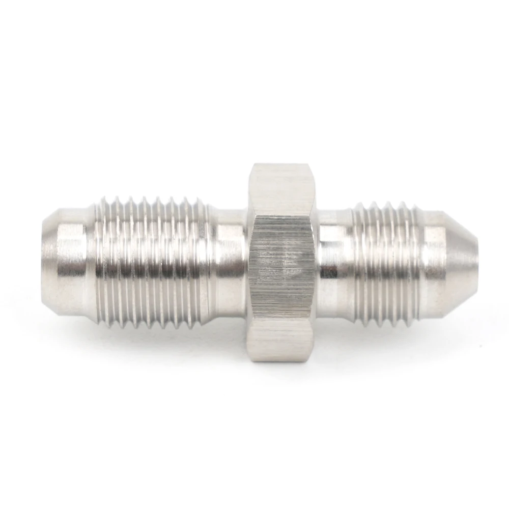 Bartoo-AN3 Male 3/8x24 UNF to M10x1/M12x1.5/AN3 Stainless Steel Male Brake Fittings Adapter Brake Components HR063 - Image 4