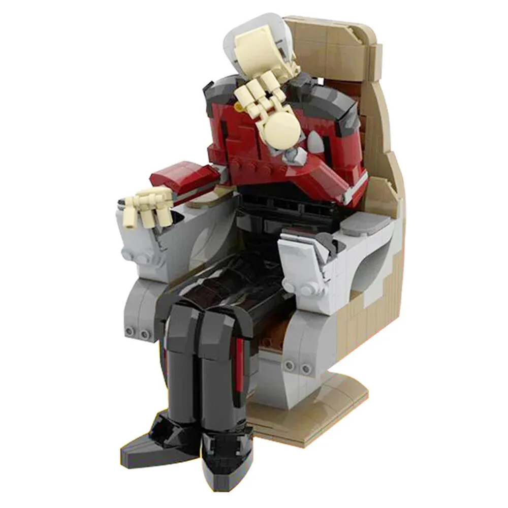 

MOC-129631 Художественный персонаж: Капитан экипаренного космического корабля 458, детали в подарок