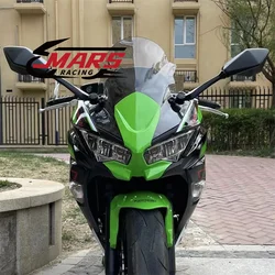 Motorcycle accessories Windshield Windscreen Aluminum Kit Deflector For KAWASAKI NEW NINJA650 ninja 650 ER-6F ER6F 2020 20212022