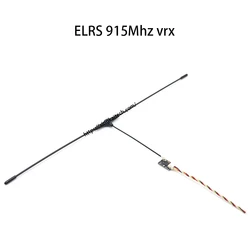 ELRS 915MHz RX Receiver with T Antenna Support Wifi Upgrade for Long Distance Voyage Miniature Suitable for FPV Traverser Drones