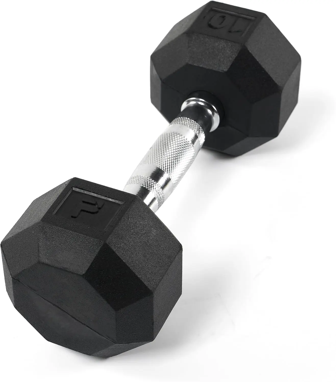 

Резиновая восьмиугольная гантель, 10 фунтов